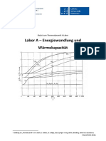 Thermodynamik II Labor Vorbereitungsskript Heimversuch 2021