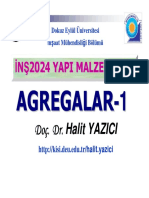 Yapı Malzemesi - AGREGALAR-1