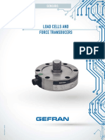 Load Cells and Force Transducers: Sensors