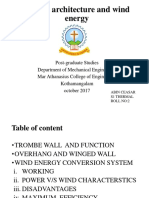 Passive Architecture and Wind Energy