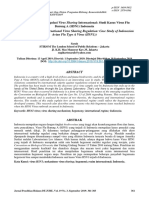 De Jure: Hegemoni Melalui Regulasi Virus Sharing Internasional: Studi Kasus Virus Flu Burung A (H5N1) Indonesia