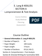 Cl-9 E. Lang B 4EB1/01 Section-A Comprehension & Text Analysis