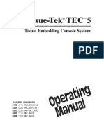 Operating Manual Tissue-Tek TEC 5 (GB)