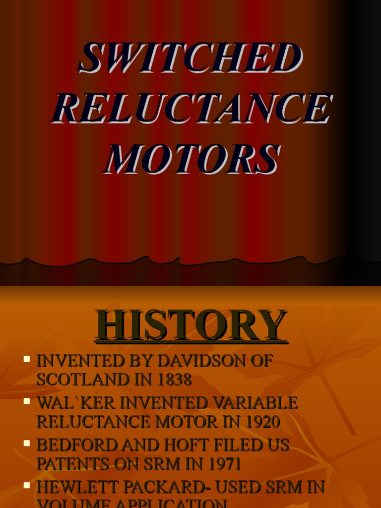 Switched Reluctance Motors | PDF | Electric Motor | Force