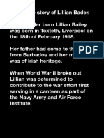 Lillian Bader History Overview