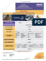 Print - Udyam Registration Certificate K K Milk