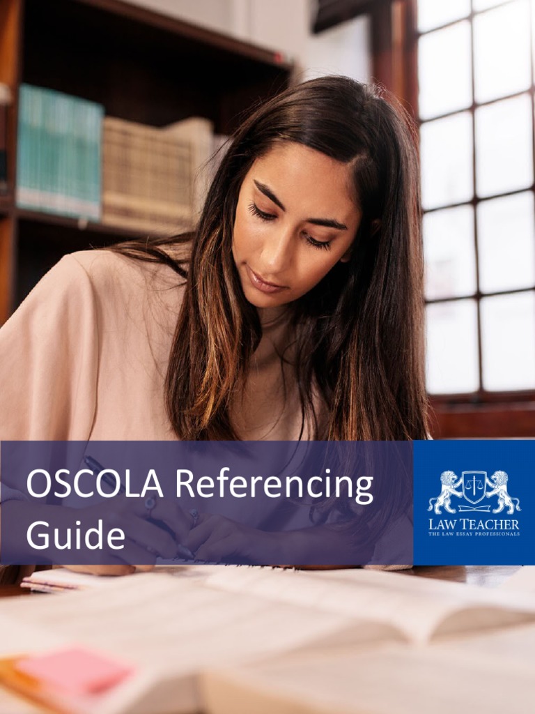 Oscola Referencing Guide | PDF | Plagiarism | Justice