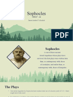 Sophocles: One of the Three Great Greek Tragedians