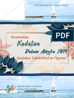 Kecamatan Kadatua Dalam Angka 2019