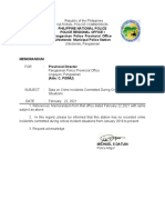 S Committed During Critical Incident Situations From January 2019 To Present