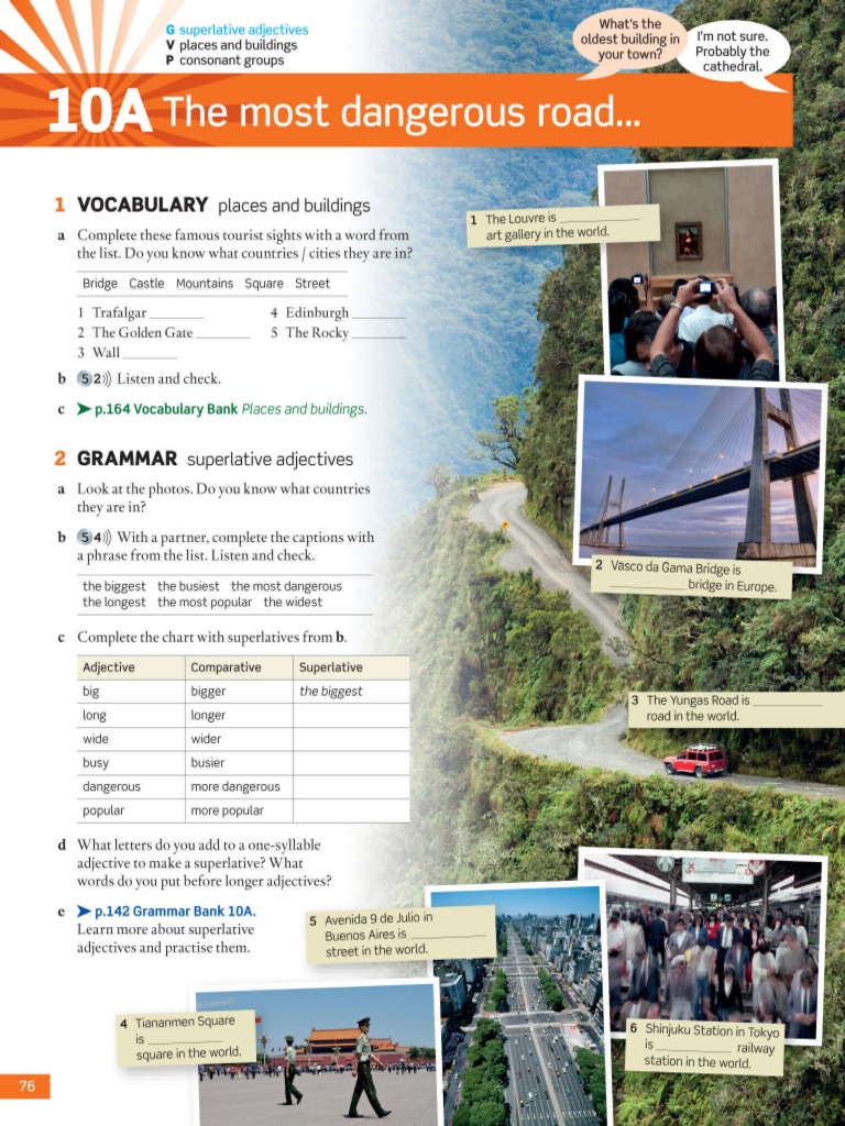 English File 3e - Elementary SB-76-77 | PDF