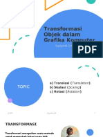 Transformasi Objek Dalam Grafika Komputer