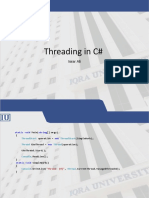 Threading in C#: Israr Ali