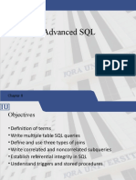 Advanced SQL