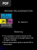 Brand Rejuvination