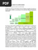 Pasaje de La Salud A La Enfermedad