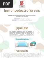 Inmunoelectroforesis