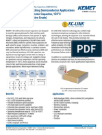 KC-LINK™ For Fast Switching Semiconductor Applications DC Link, Snubber, Resonator Capacitor, 150°C (Commercial & Automotive Grade)