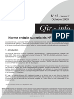 Nif N°18 - Normes Enduits Superficiels NF EN 12271