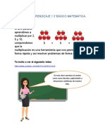 Ruta de Aprendizaje 3eros Matemática