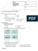 PTS KELAS 1 (Tema 6 Subtema 1 Dan 2)