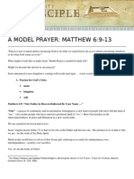 A Model Prayer