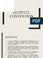 GLUP1123 Constitutional Convention Definition