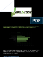 Implementación de la metodología Verde Vivo en 10 IE de Cartagena