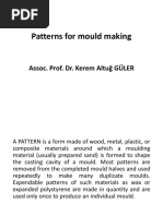 Patterns For Mould Making