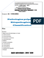 6 Pathologies pulpaires  étiopathogénie  classification