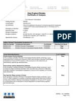 New England Biolabs Certificate of Analysis: 240 County Road Ipswich, MA 01938-2723 Tel 978-927-5054 Fax 978-921-1350