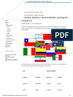 Descubre Países y Nacionalidades (Portugués y Español) - Universal de Idiomas
