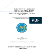 Peningkatan Protokol Kesehatan Dalam Pelayanan Publik Di Desa Jayagiri Kecamatan Lembang Kabupaten Bandung Barat Provinsi Jawa Barat
