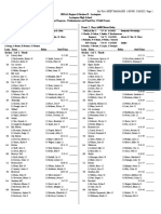 Lexington Heat Sheets