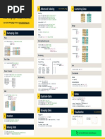 Python For Data Science: Advanced Indexing Data Wrangling in Pandas Cheat Sheet Combining Data