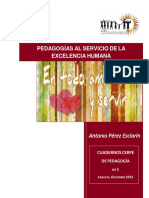 Cuaderno CERPE Nº 1- Pedagogías Al Servicio de La Excelencia- Pérez Esclarín