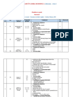 Limba Engleza Planificare Cls i