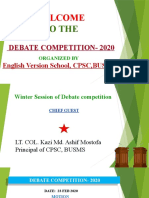 29 Aug - Debate Final