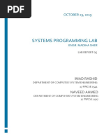 System Programming Lab 5