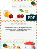 Jugo de Frutas 4-5 Años