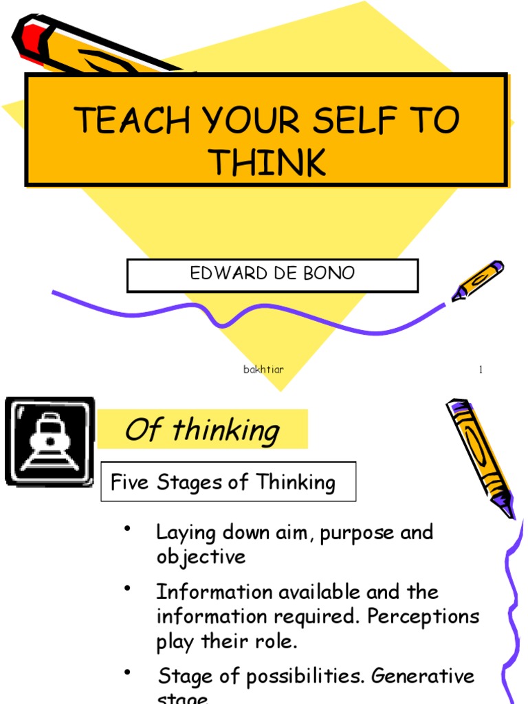 Five Stages of Effective Thinking | PDF