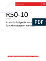 Asansör Periyodik Kontrolleri İçin Akreditasyon Rehberi: Türk Akreditasyon Kurumu