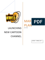 Launching New Cartoon Channel: Marketing Plan