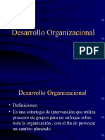 Desarrollo Organizacional