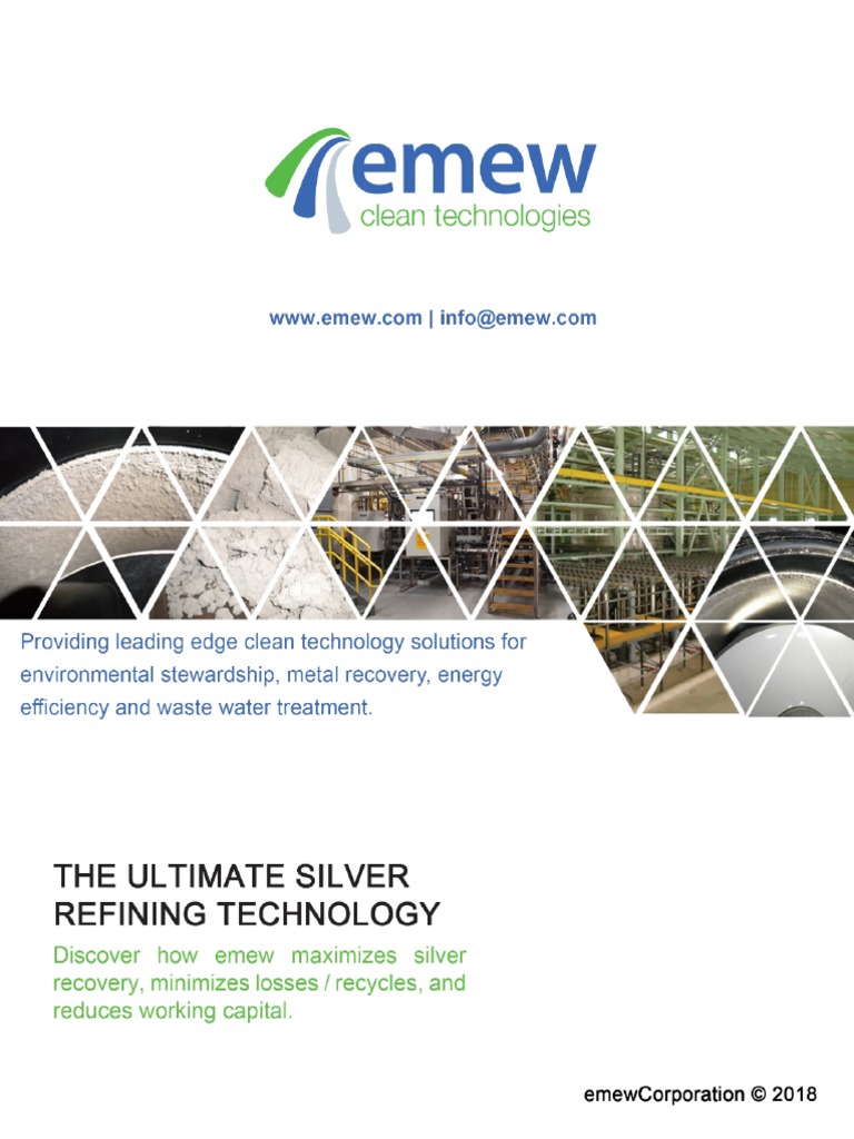 The Ultimate Silver Refining Technology Reduced | PDF