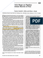 The Effect of Particle Shape On Pipeline Friction For Newtonian Slurries of Fine Particles