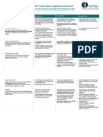 Field-Practice Progression Document GD - (ECE) v.20.1