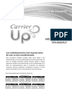 Manual de Usuario Carrier UP