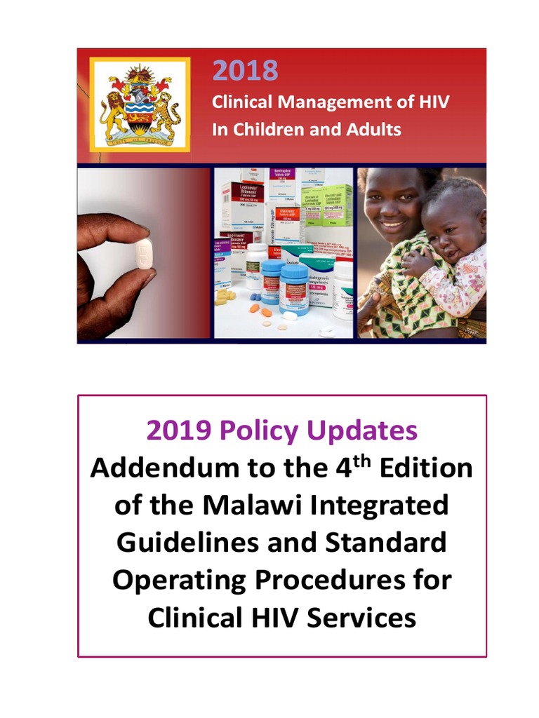 Malawi Clinical HIV Guidelines 2019 Addendumversion 8.1 | PDF ...