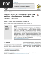 Effects of Urbanization in Kumbakonam